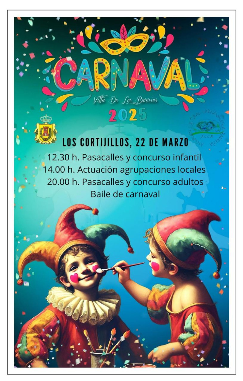 Programación Carnaval 2025 – Ayuntamiento de Los Barrios